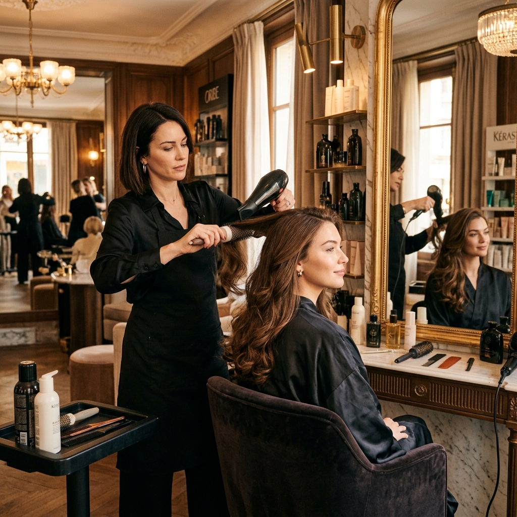 Hair Styling at Maa Bhagwati Saloon & Academy